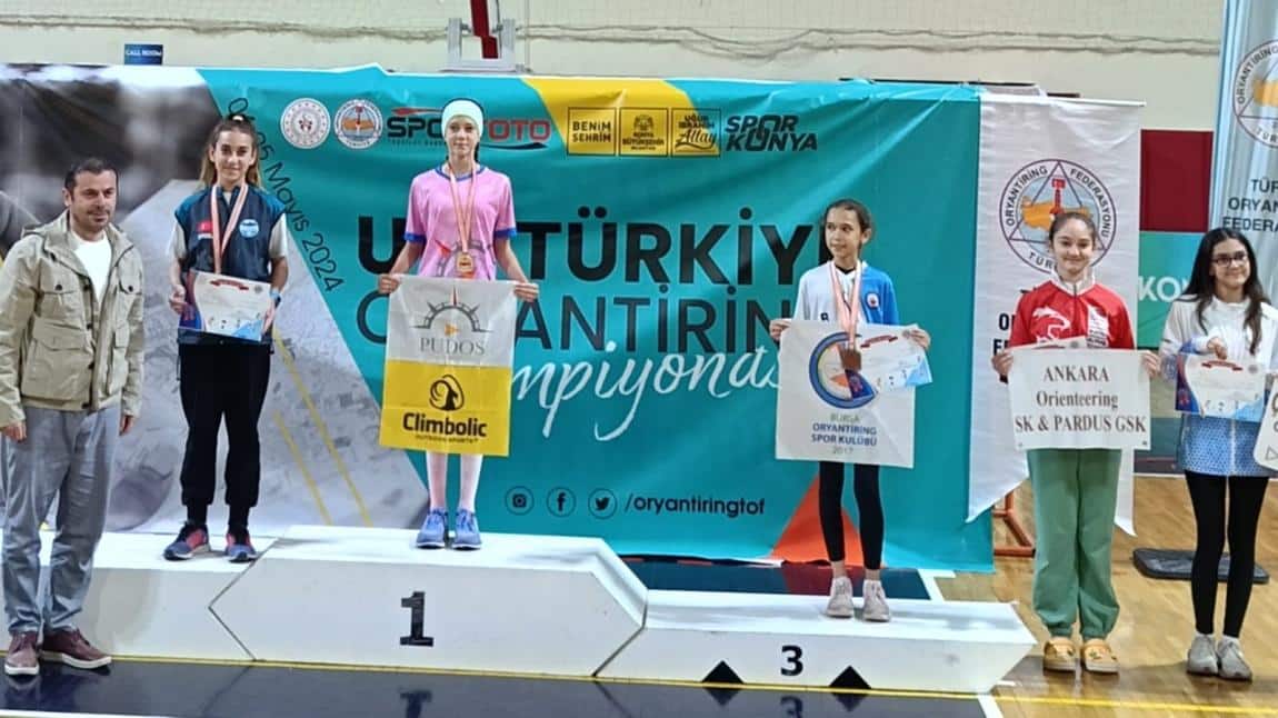 Oryantiring Sürat Yarışlarında Türkiye 2.si Olmuştur 
