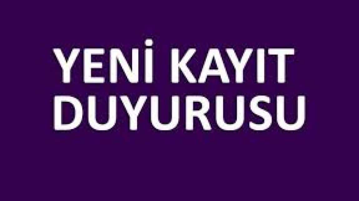 5.Sınıf Kayıt Duyurusu